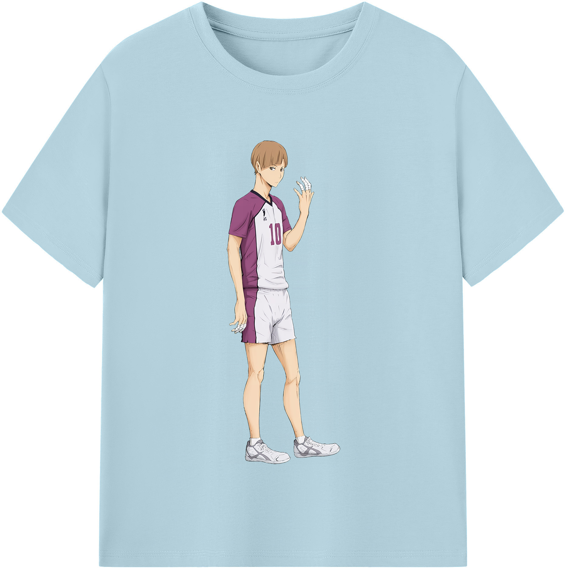 （画像用） ハイキュー!! Haikyu!! 綿100％半袖Tシャツ（フロントプリント）
